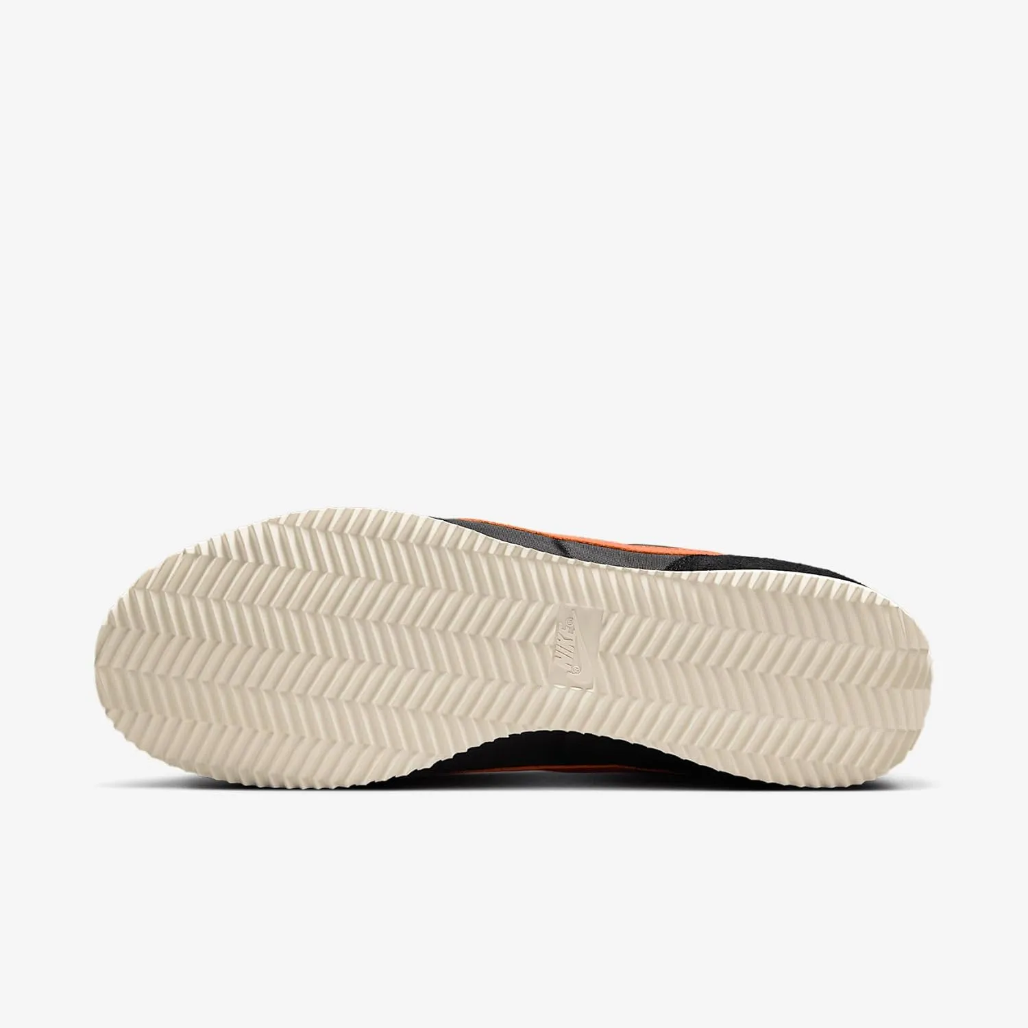 Nike Cortez Textile Men's Shoes (HF0263-003, Black/Sail/Muslin/Safety Orange)