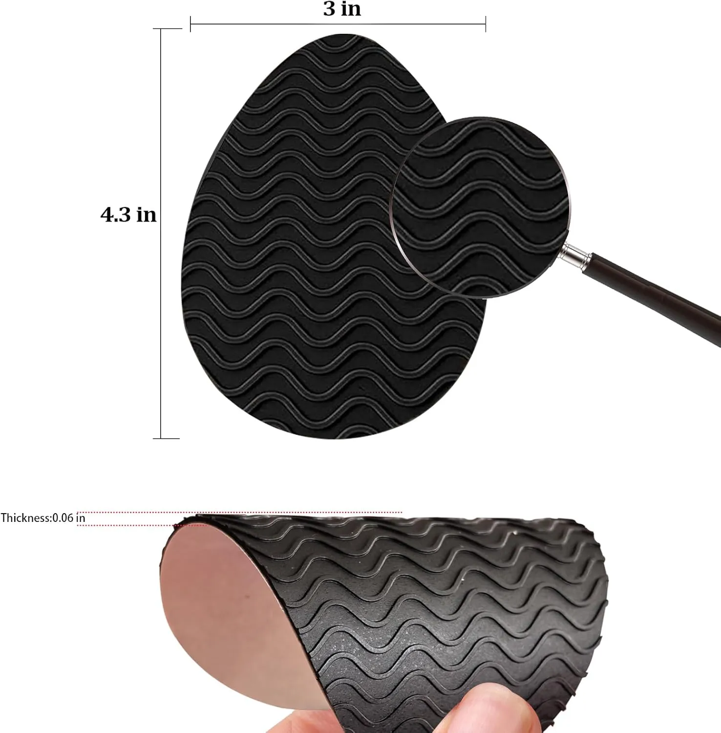 Non Slip Shoe Pads,Shoe Sole Protector,Shoe Grips on Bottom of Shoes,Anti Slip Grips for Shoes