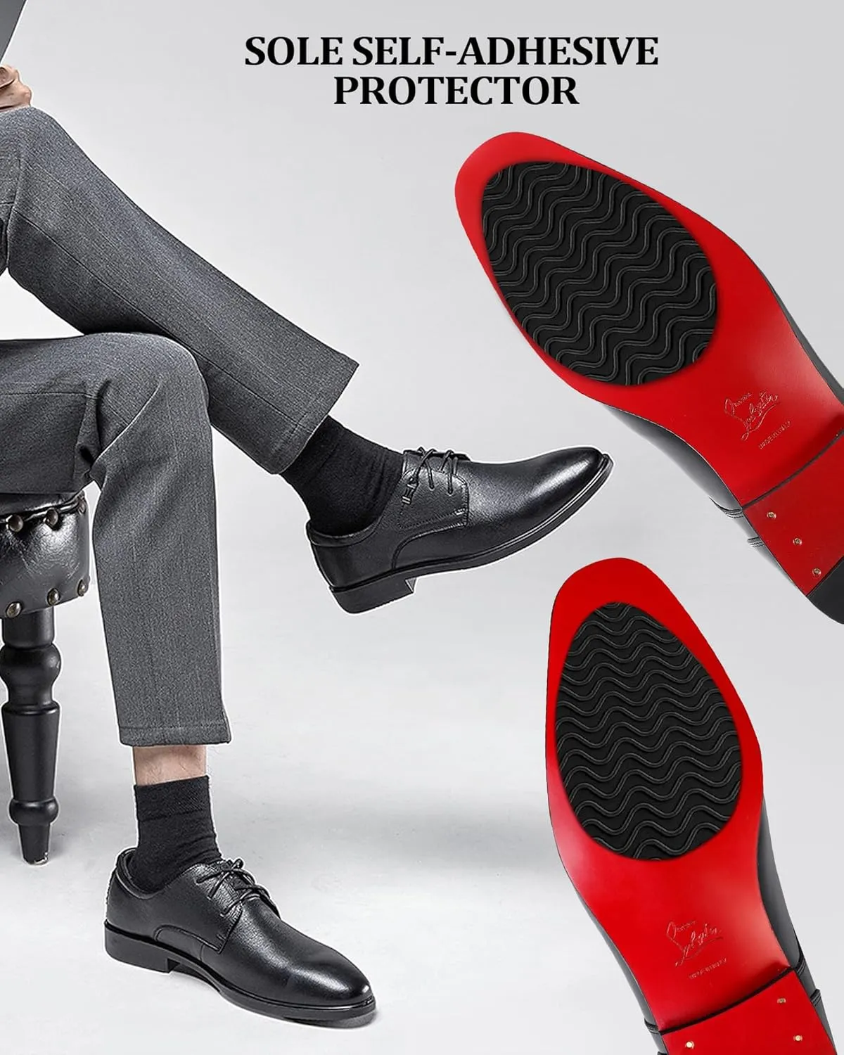 Non Slip Shoe Pads,Shoe Sole Protector,Shoe Grips on Bottom of Shoes,Anti Slip Grips for Shoes