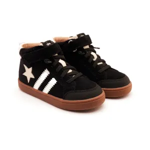 Old Soles WOS | Black Suede/White Kids High Tops