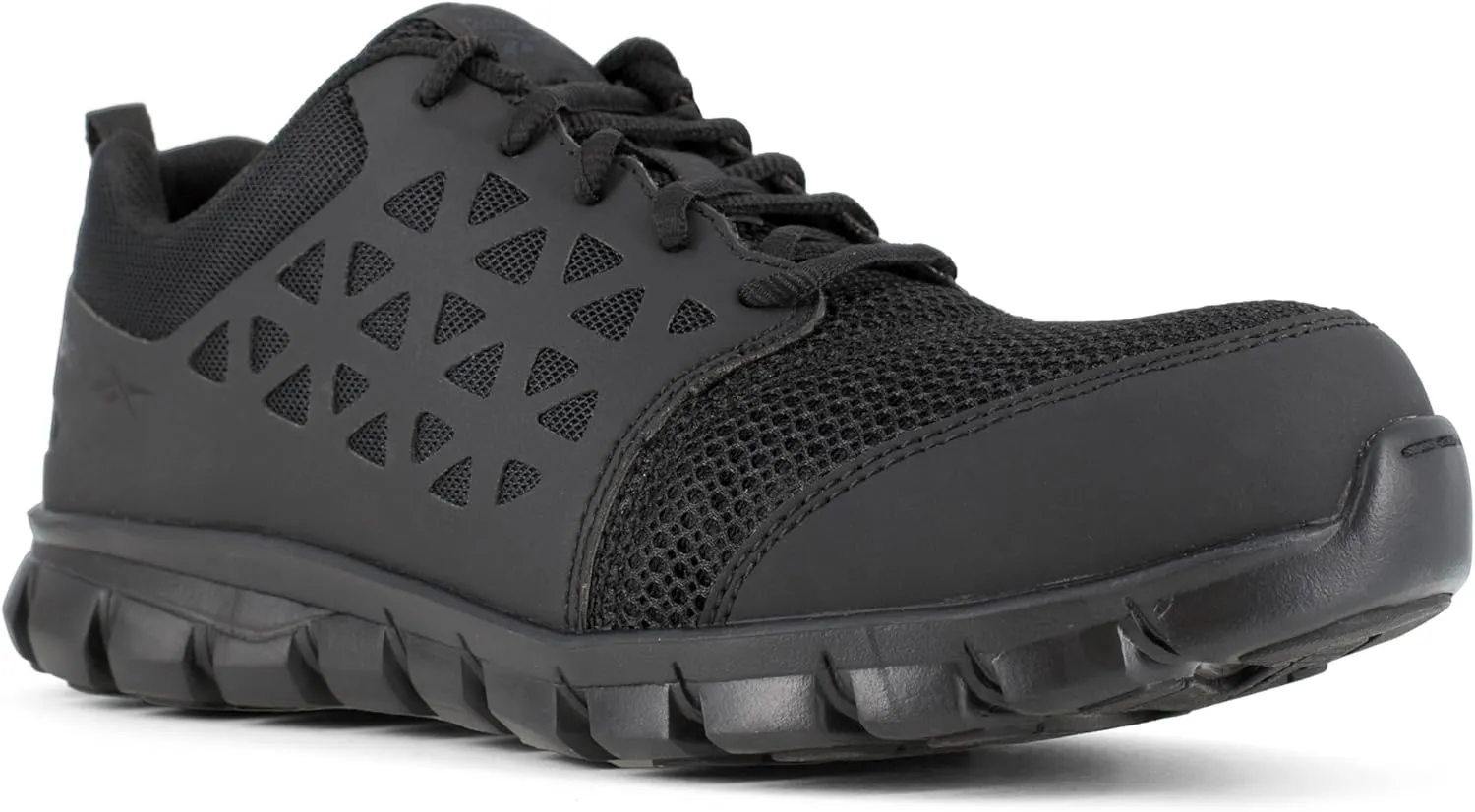 Reebok Women's Rb051 Sublite Cushion Safety Toe Athletic Work Shoe Olive Green