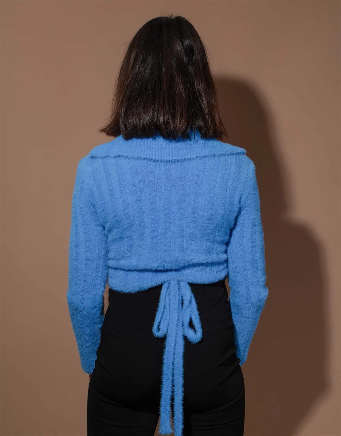 Teddy wrap cardigan