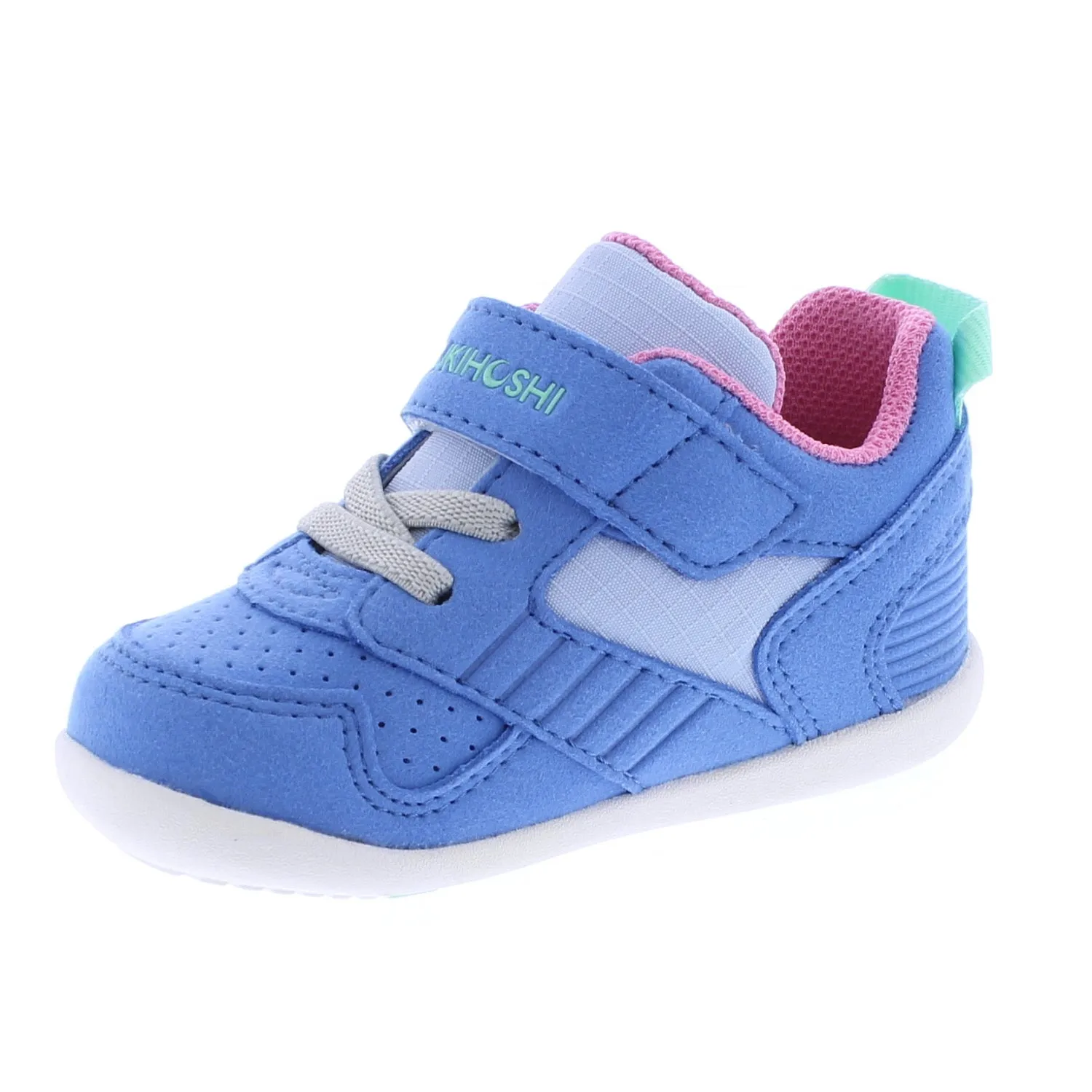 Tsukihoshi Racer | Blue/Pink Toddler Sneakers