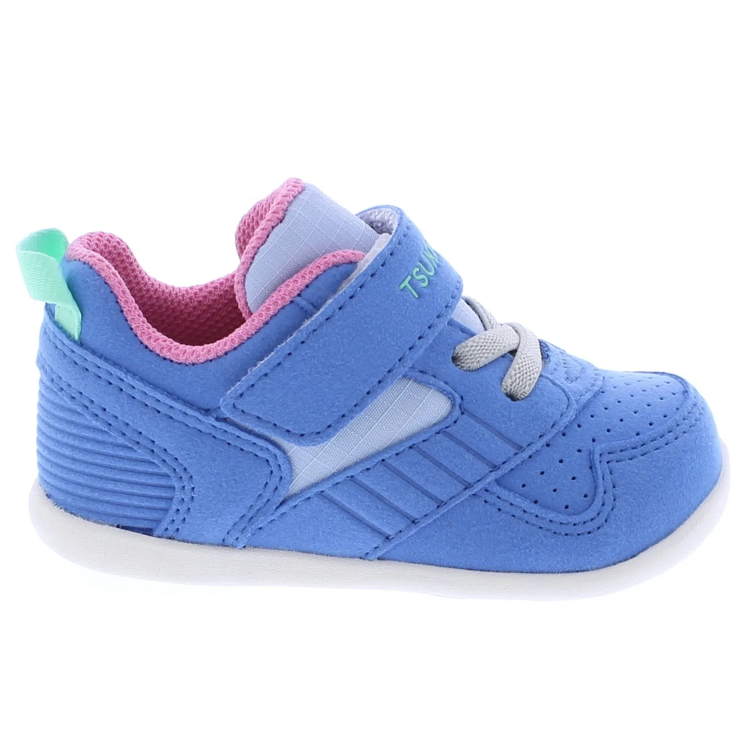 Tsukihoshi Racer | Blue/Pink Toddler Sneakers