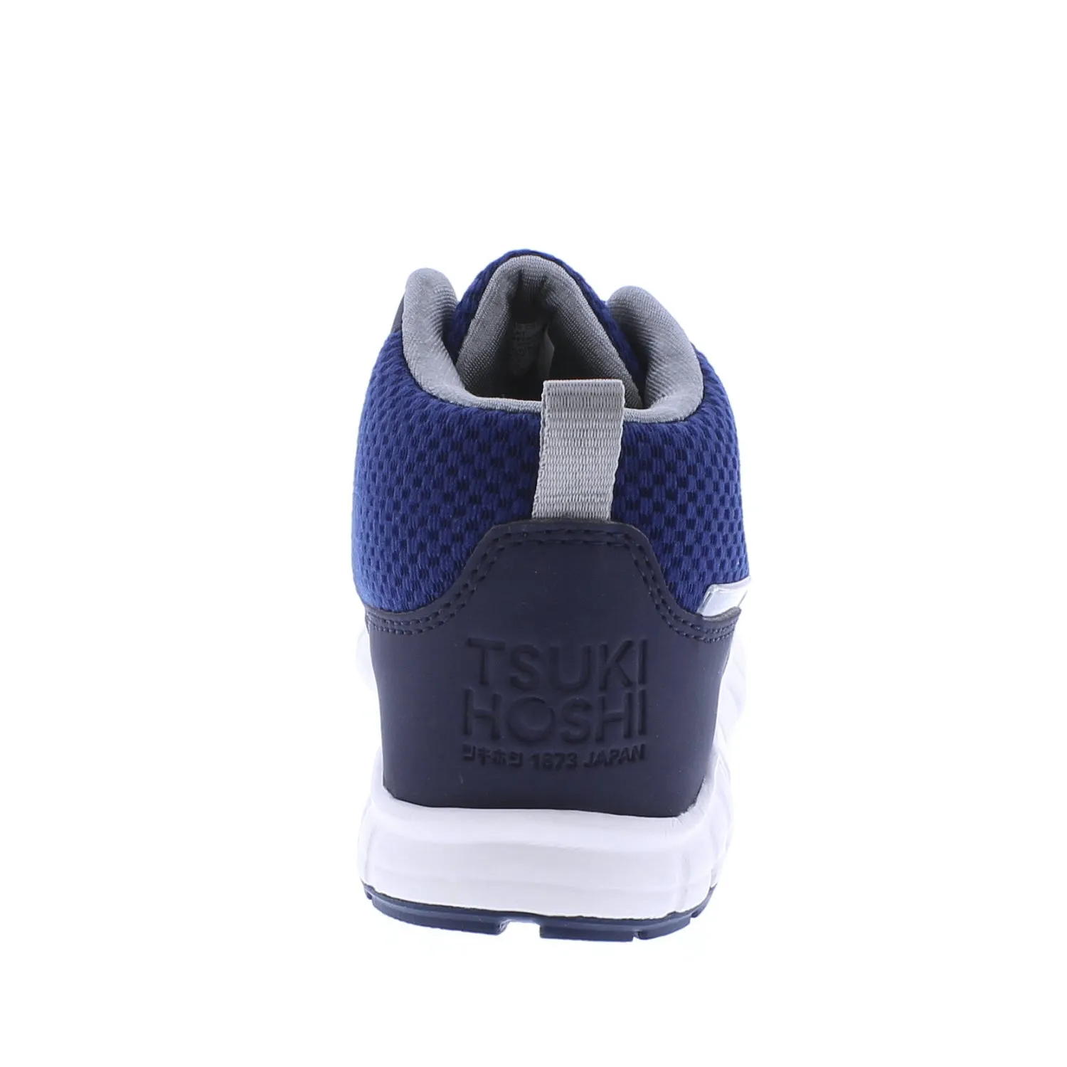 Tsukihoshi Tokyo | Navy/Gray Waterproof Youth High Top Sneakers