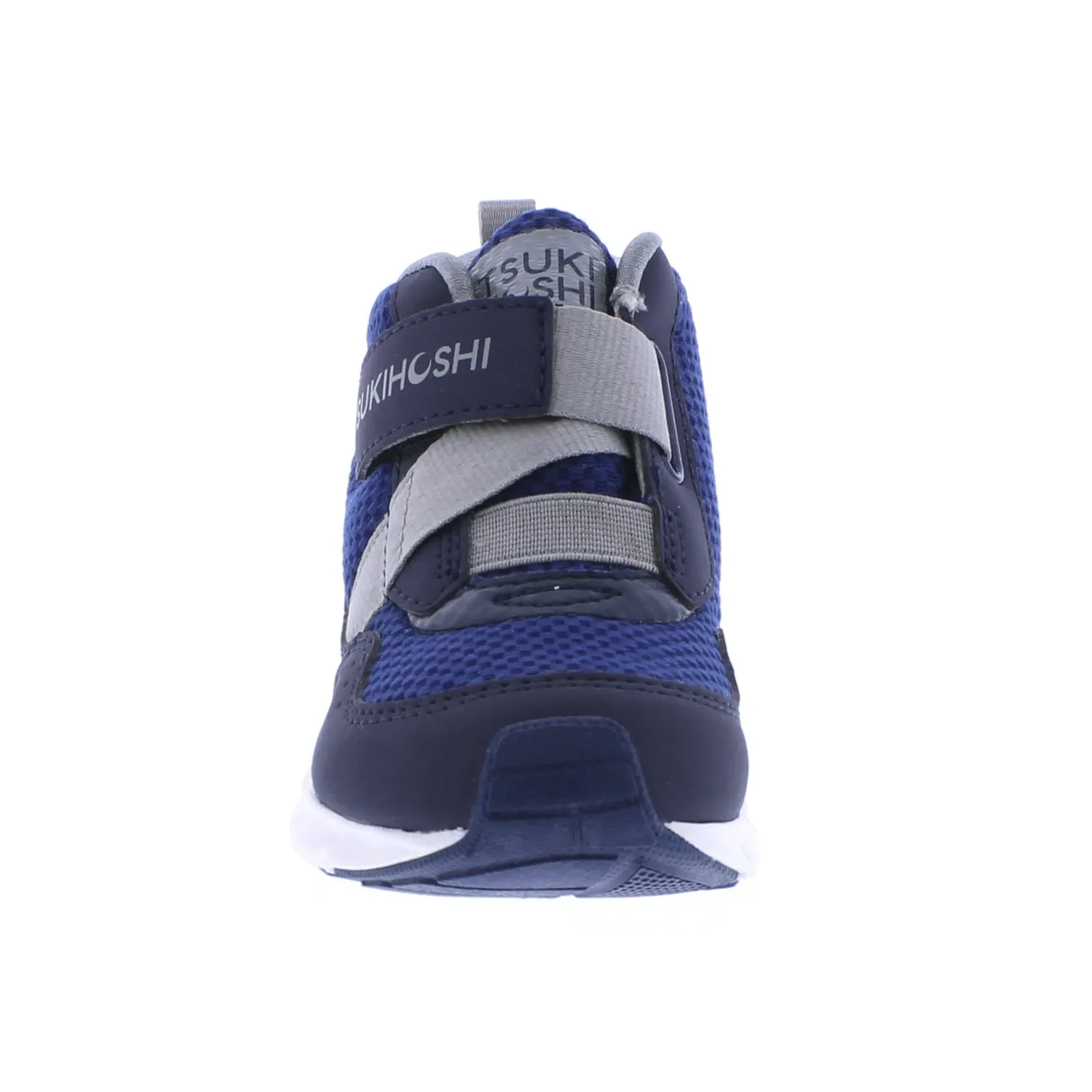 Tsukihoshi Tokyo | Navy/Gray Waterproof Youth High Top Sneakers