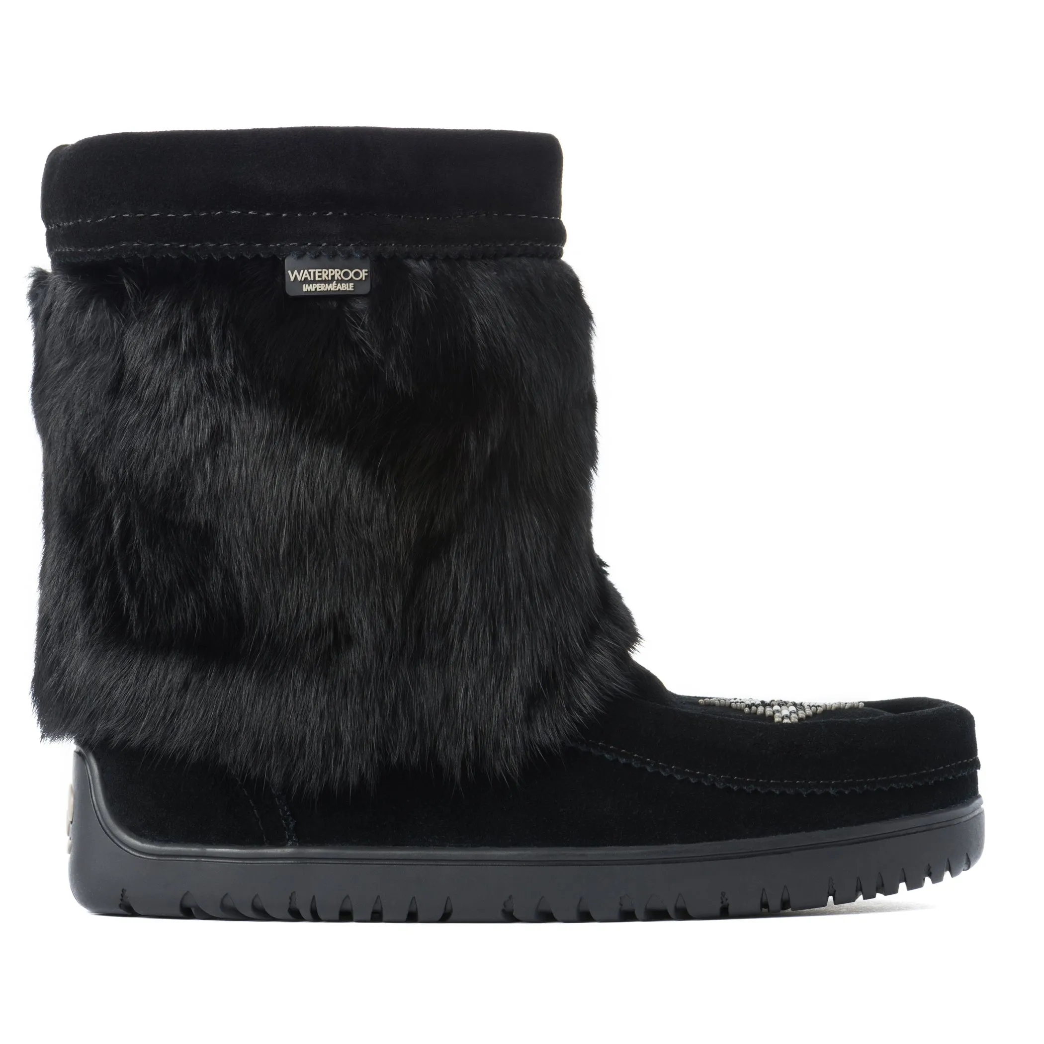 Waterproof Half Mukluk - Black